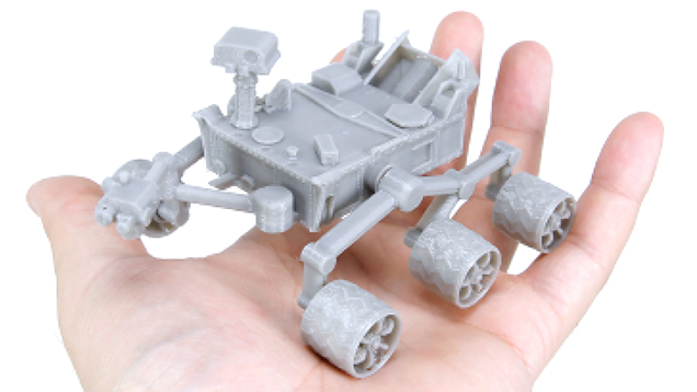 Curiosity Rover 3D model 02